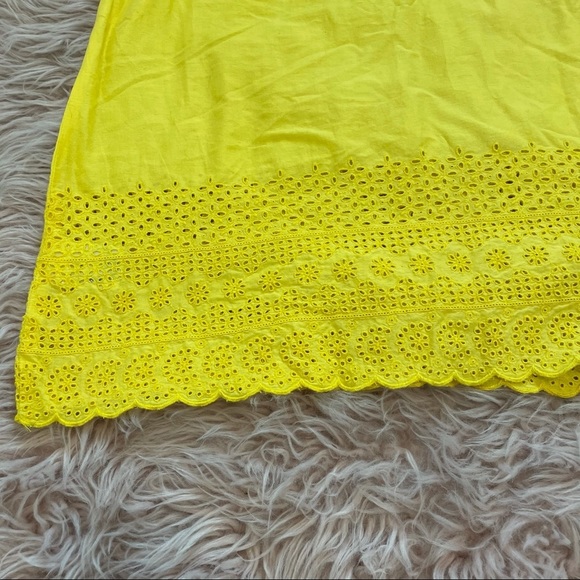 Land’ Ends Yellow Coverup Dress Girl Size XL - Picture 7 of 9